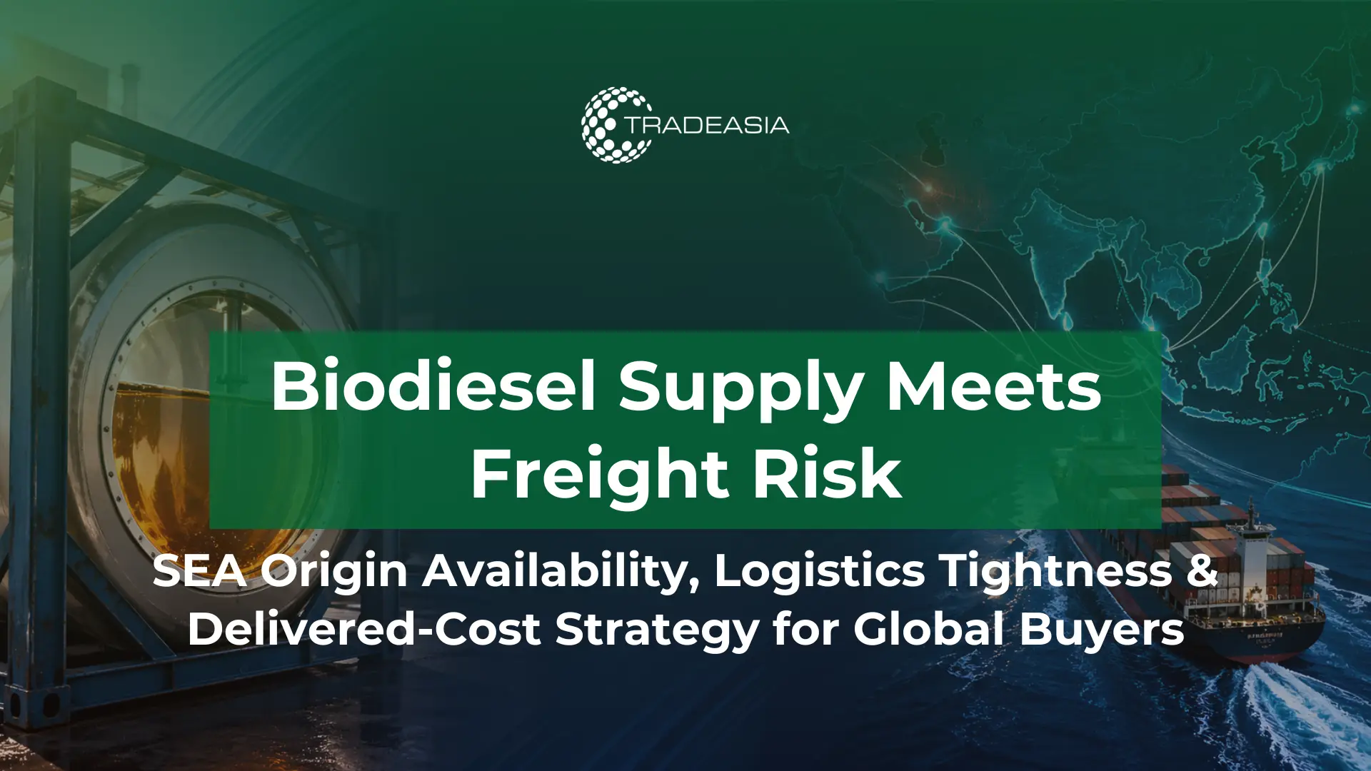 Crude Glycerine Price on April 2026: Biodiesel Output Meets Logistics Tightness